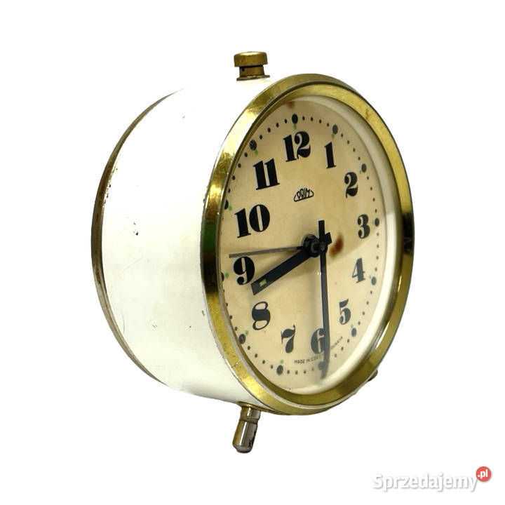 Sprawny Budzik PRIM Vintage Czechosłowacja lata