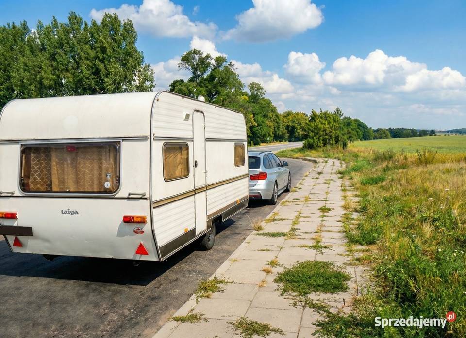 Przyczepa kempingowa całoroczna TAIGA Kempingowe Żarnowiec sprzedam