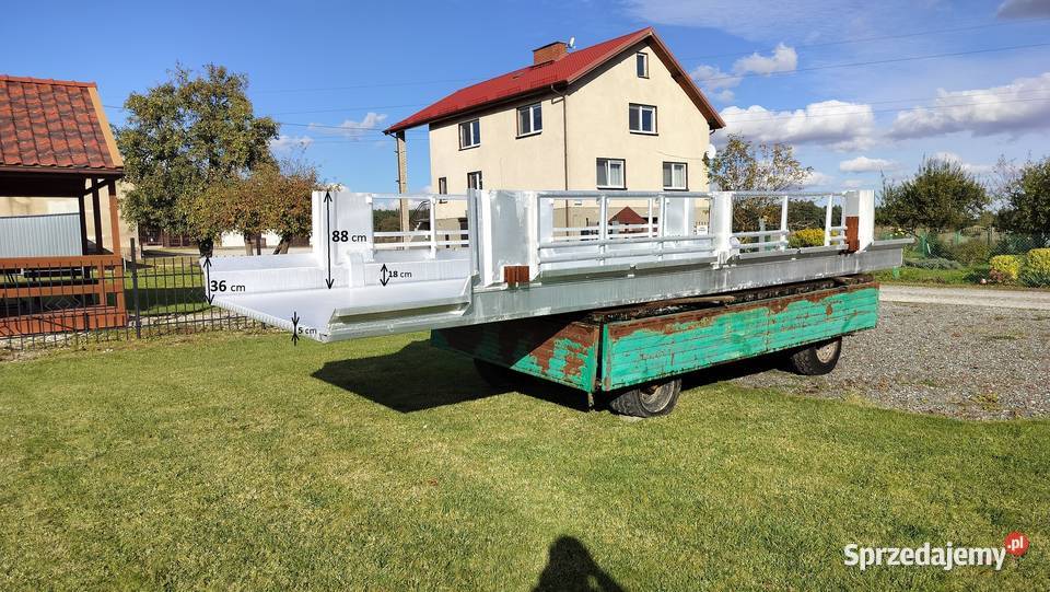 Rampa aluminiowa Trap Najazd Laweta Pokład Radostowo
