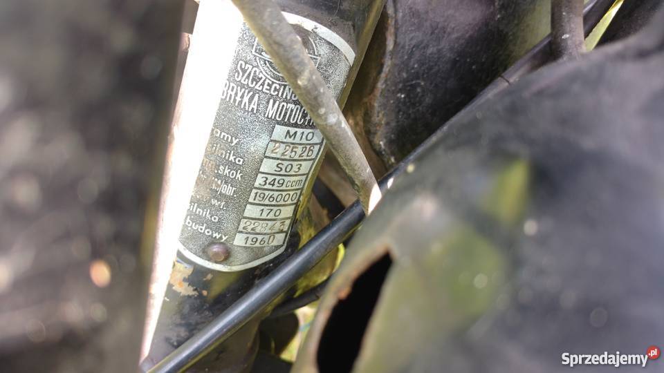 Junak M10 1960 przebieg 16807 dolnośląskie Jelenia Góra