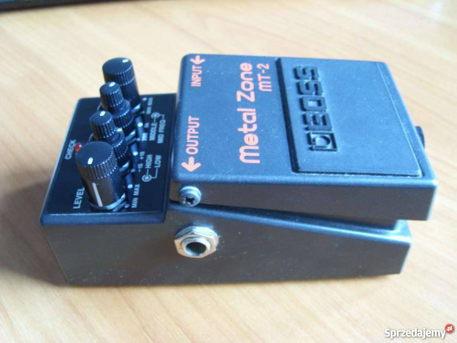 BOSS MT2 METAL ZONE efekt git Metallica Slayer Poznań