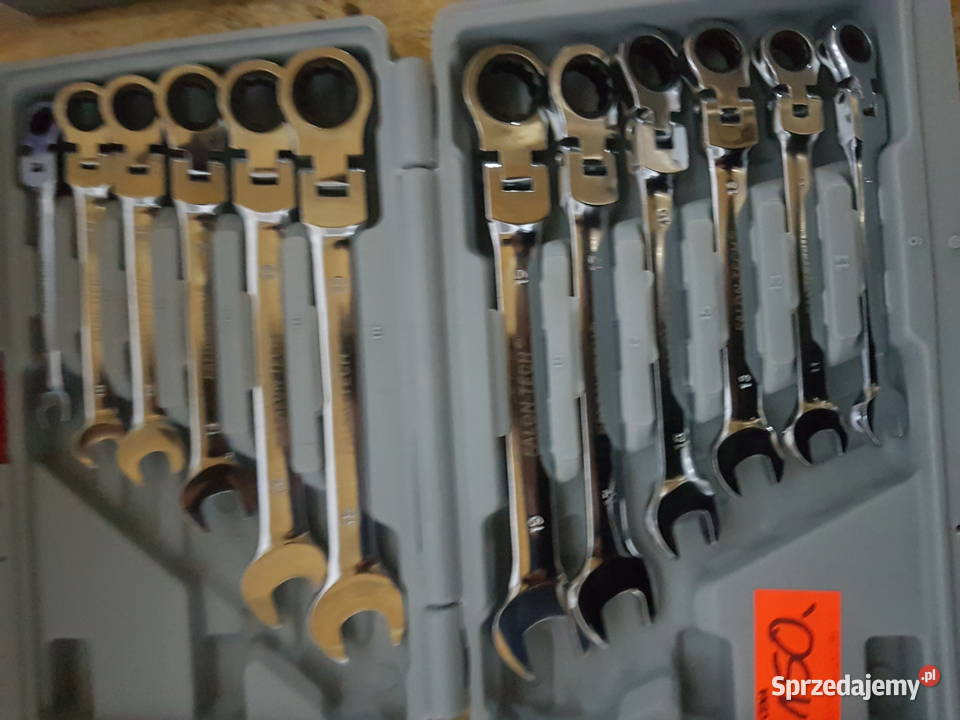 KLUCZE PŁASKO OCZKOWE Z GRZECHOTKĄ ŁAMANE 819 Głogowa