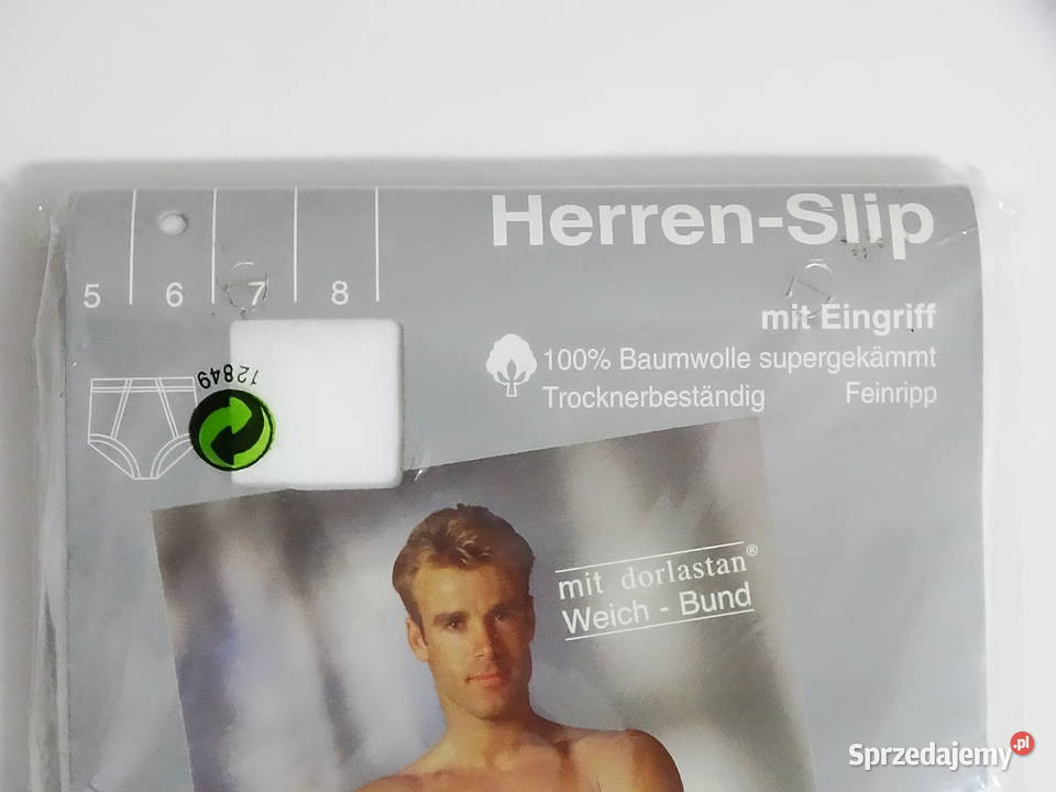 Męskie slipy CHAMP 100 bawełna rozmiar 6 M Biłgoraj