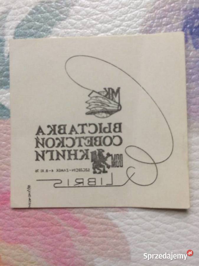 1208 Exlibrisy 5 zachodniopomorskie sprzedam