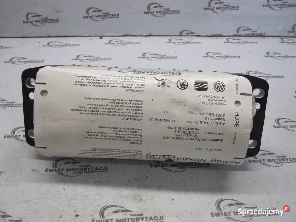VW JETTA 07r AIRBAG poduszka pasażera 1K094143Q osobowe Kielce