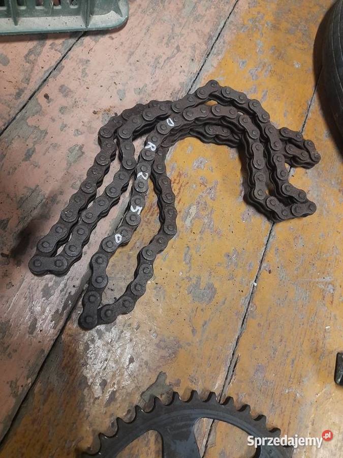 Suzuki DR 250 napęd zębatka zębatki łańcuch Jelenia Góra