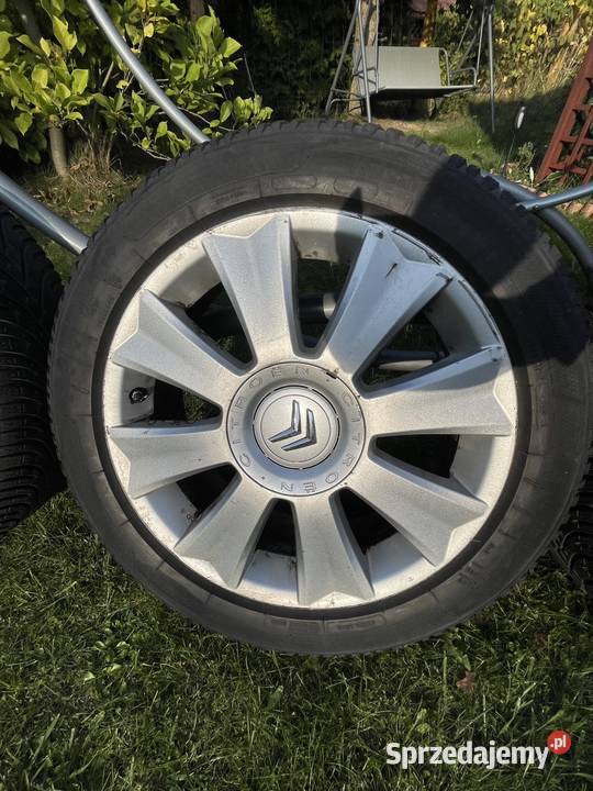 Oryginalne felgi Citroen 17 opony zimowe Kleber Częstochowa