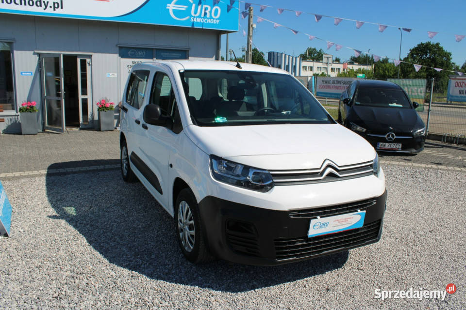 Citroen Berlingo 15 Bluehdi 100 Ss Gwarancja III możliwa zamiana mazowieckie Warszawa