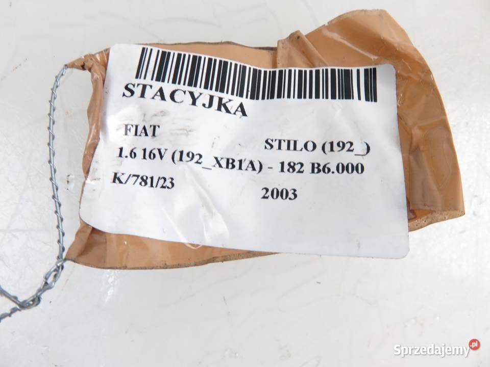 STACYJKA FIAT STILO 467601520 05521B365