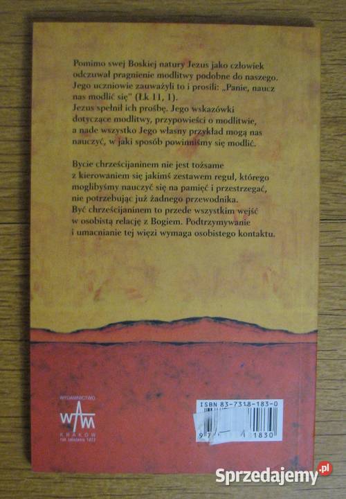 George Martin Uczymy się modlić Chrystus Książki naukowe i popularnonaukowe lubelskie Parczew