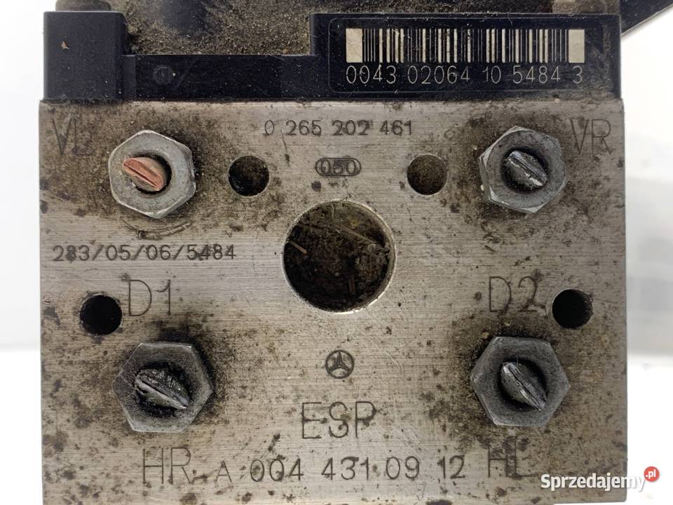 POMPA ABS MERCEDES W168 0044310912 17 95 9705 osobowe podkarpackie
