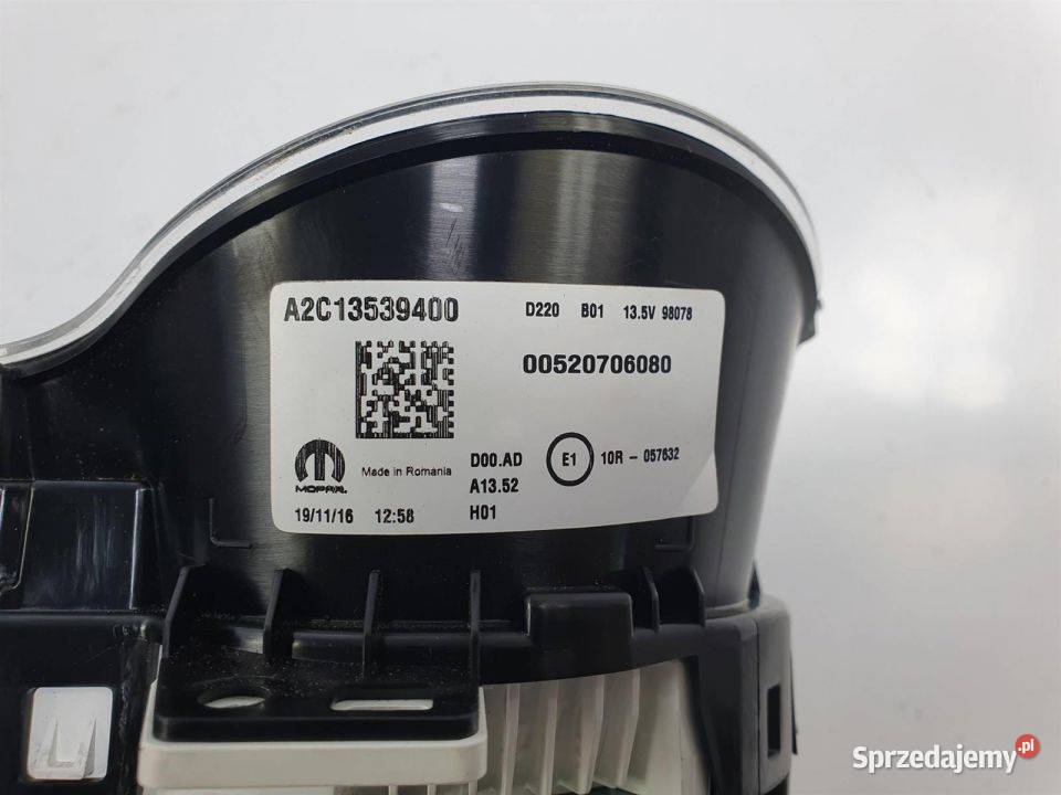 LICZNIK ZEGAR FIAT TIPO II 00520706080 osobowe Lipno