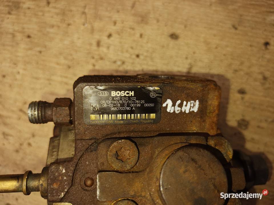 Citroen Peugeot Ford mazda 16hdi pompa wtryskowa