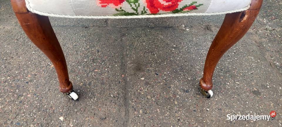 Stare ciekawe krzesło 1 Gobelin Meble Mała Karczma sprzedam