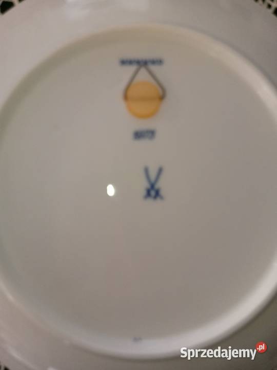 talerz miśnia misnia meisen Warszawa