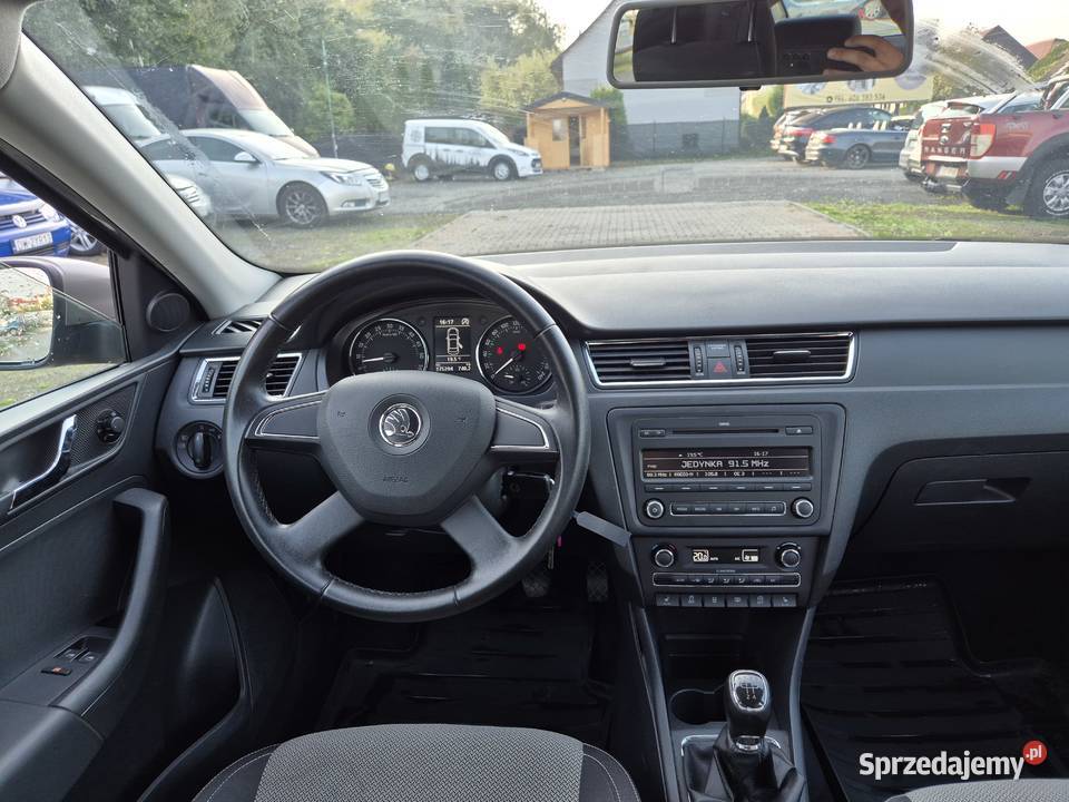 2013 Skoda Rapid Liftback 16 TDI 105 Bogata 1600cm3 Rapid Škoda Bujaków