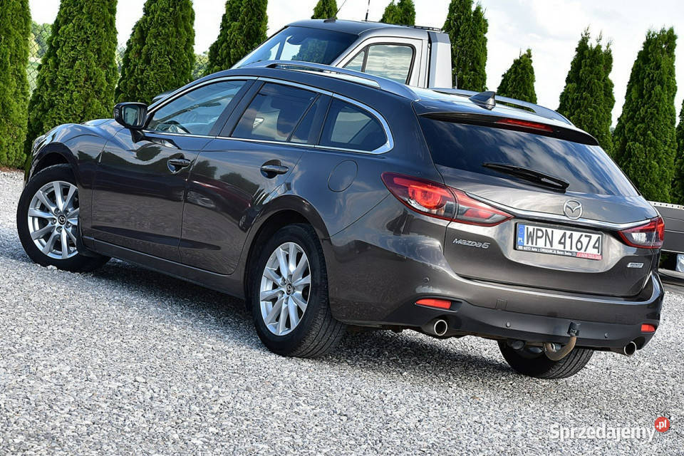 Mazda 6 22D 150 Skóra Ful Led Navi Gwarancja III podgrzewane fotele Nowe Kucice