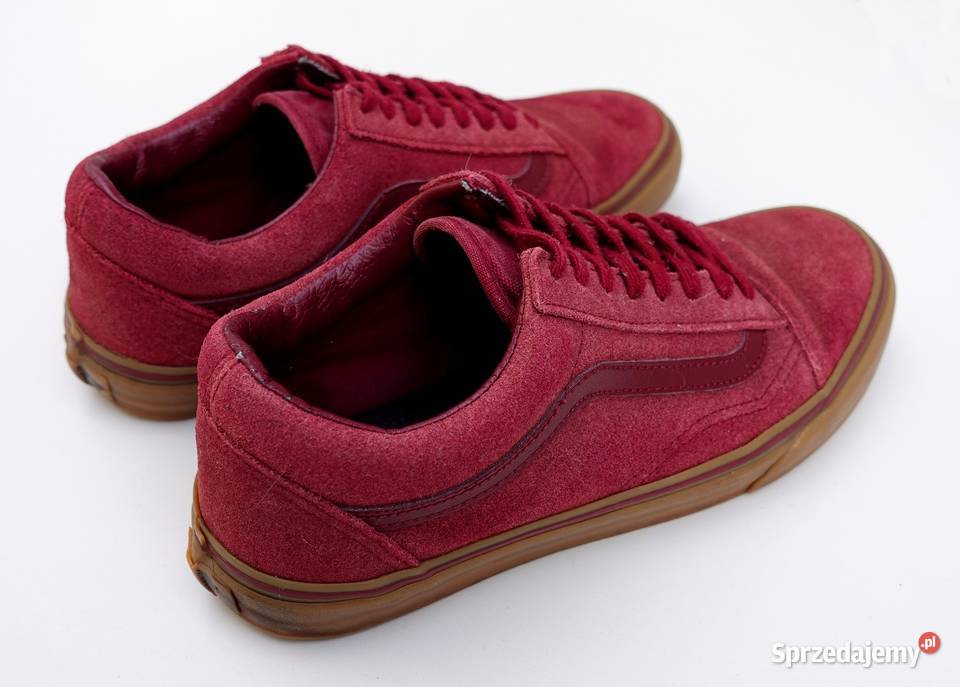Buty trampki Vans Old School bordowe gumowe r40 Vans Gdańsk