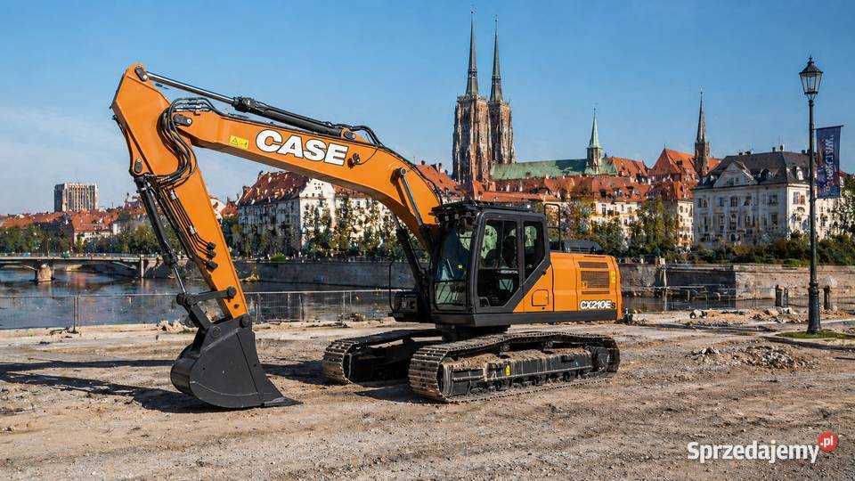 Koparka gąsienicowa CASE CX210ES 23 tony Koparki dolnośląskie