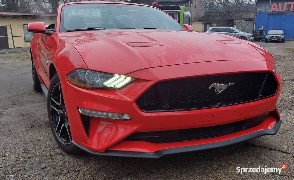 Ford Mustang GT 50 cabrio automat skóry nieuszkodzony Wrocław sprzedam