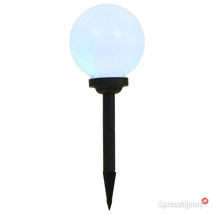 Lampy solarne do ogrodu 6 LED kuliste 20 RGB Pozostałe Warszawa