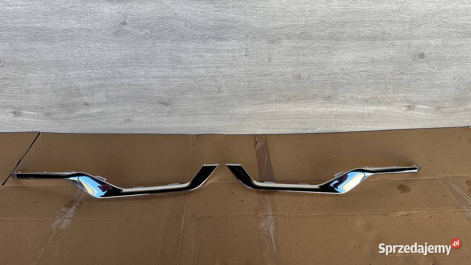 BMW 7 G70 MPAKIET LISTWA CHROM NA ZDERZAK TYLNY