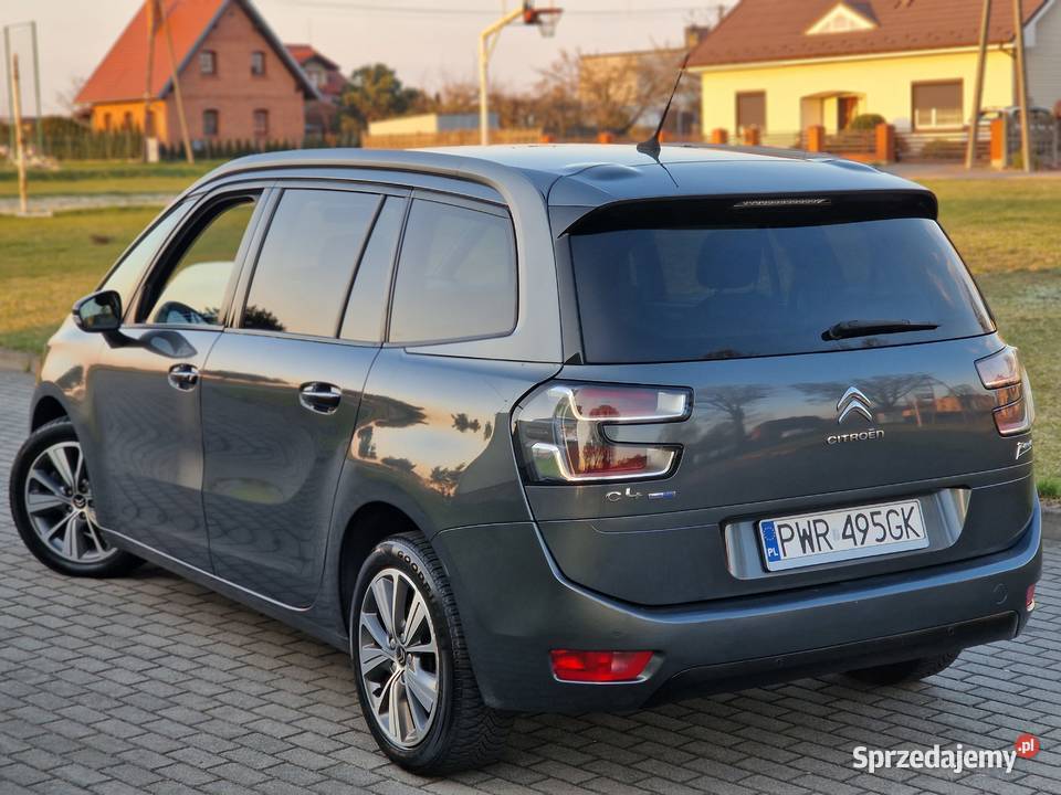 ŚLICZNY 7Osób Citroen C4 Grand Picasso 16HDi 120 Pleszew sprzedam