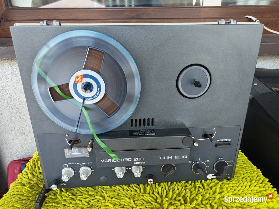 Uher variocord 263 magnetofon szpulowy sprzedam