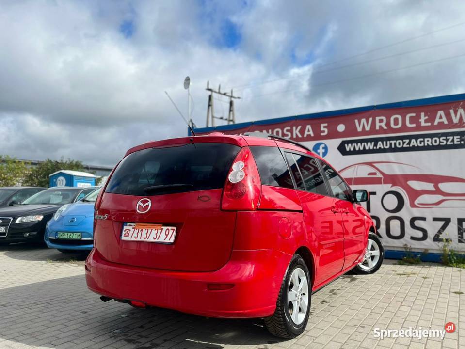 Mazda 5 20 Diesel 2006 7 osobowa Alufelgi 2000cm3 dolnośląskie