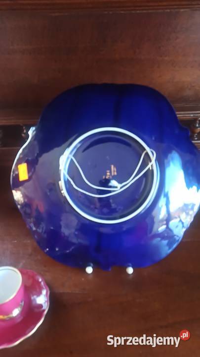 Patera duża Kobaltowa Made in Portugal Piękny Gdańsk sprzedam