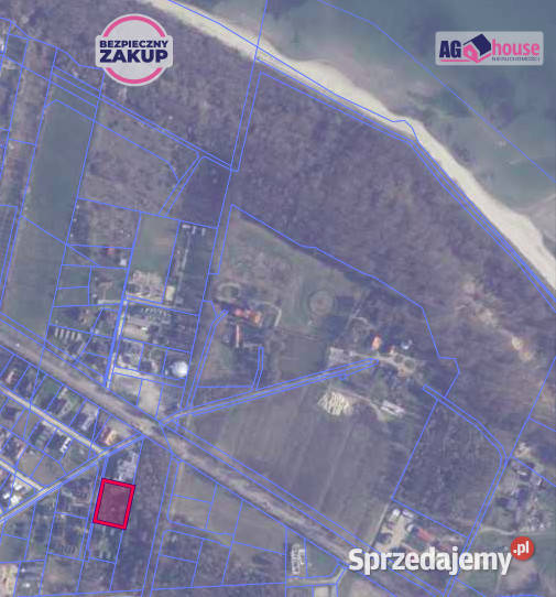 Sprzedaż działki 1824m2 Jastrzębia Góra Gen szambo