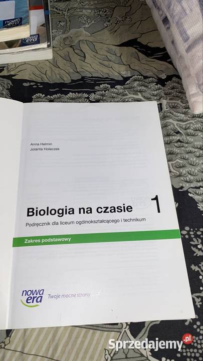 Biologia na czasie 1 Technikum Liceum szkoła ponadgimnazjalna Podręczniki