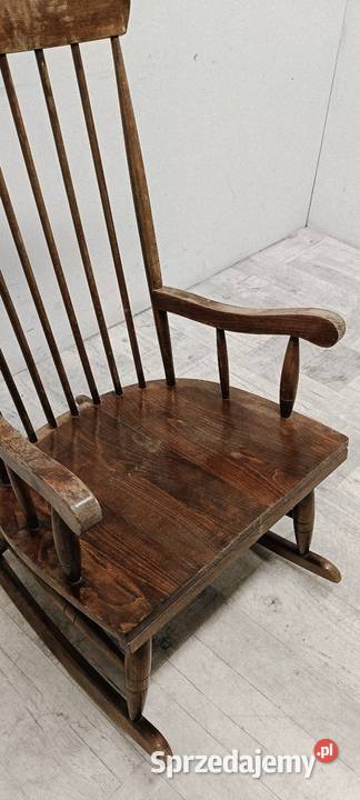 fotel bujany model Duński country bujak vintage Fotele