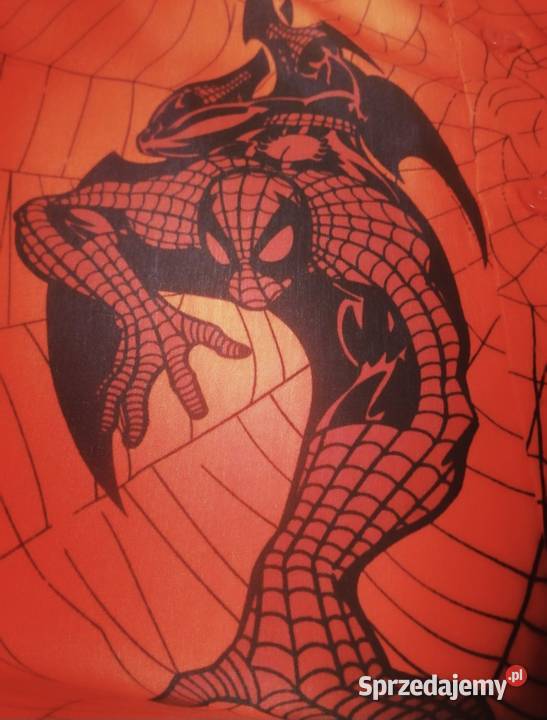 Koszula z jedwabiem spodenkiSpiderman Na wzrost biały Komplety i zestawy Warszawa sprzedam
