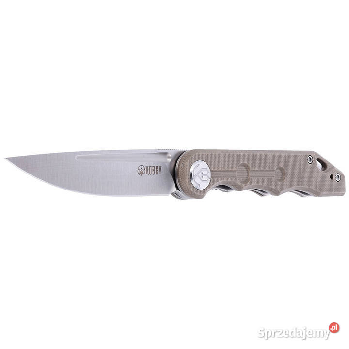 Nóż składany Kubey Mizo Tan G10 Satin 14C28N by Warszawa