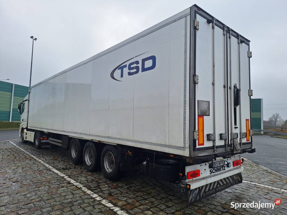 Naczepa chłodnia sprzedam wynajmę Schmitz 2008 więcej niż 2 lubelskie Parczew