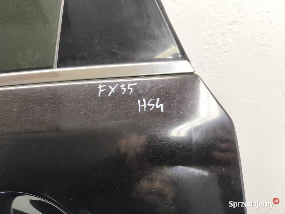 DRZWI KOMPLETNE LEWY TYŁ TYLNE FX II QX70 GAC