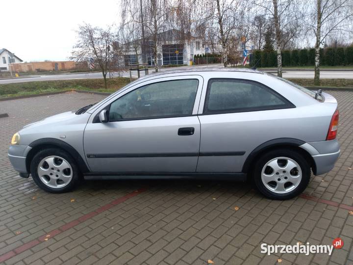 Opel Astra G 16 wersja na 100lecie Opla srebrny wielkopolskie Mosina