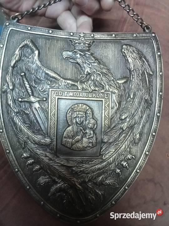 Ryngraf patriotyczny polskie Orzeł Matka Boska mazowieckie
