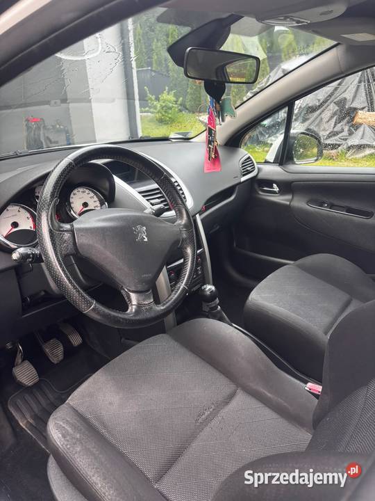 Peugeot 207 16 hdi oszczędny diesel biały 5 małopolskie