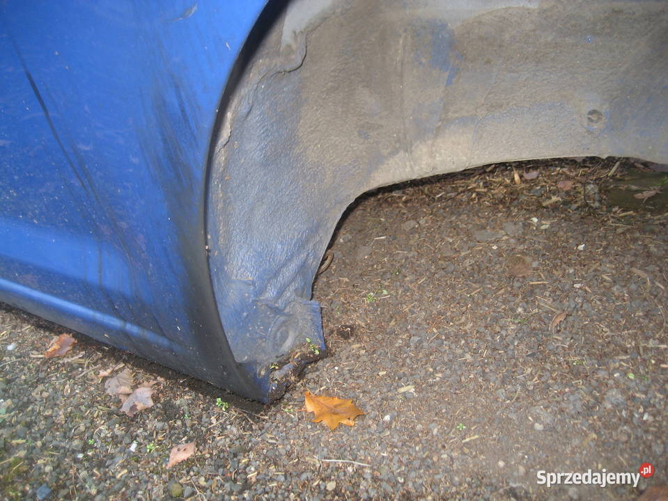 vw caddy 0314r błotnik tył lewy krótki osobowy wielkopolskie