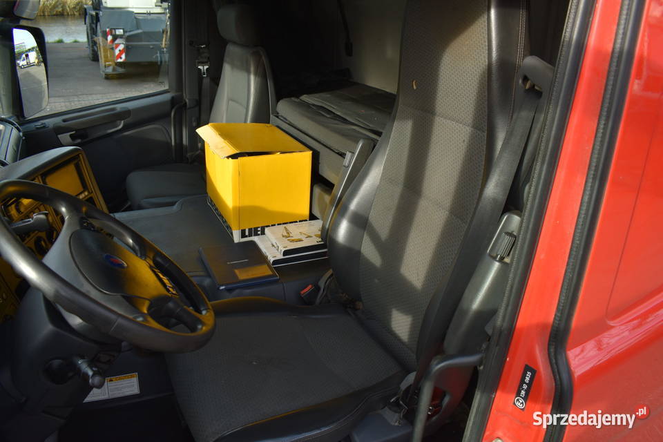 Scania dzwig samochodowy Liebherr diesel Warszawa