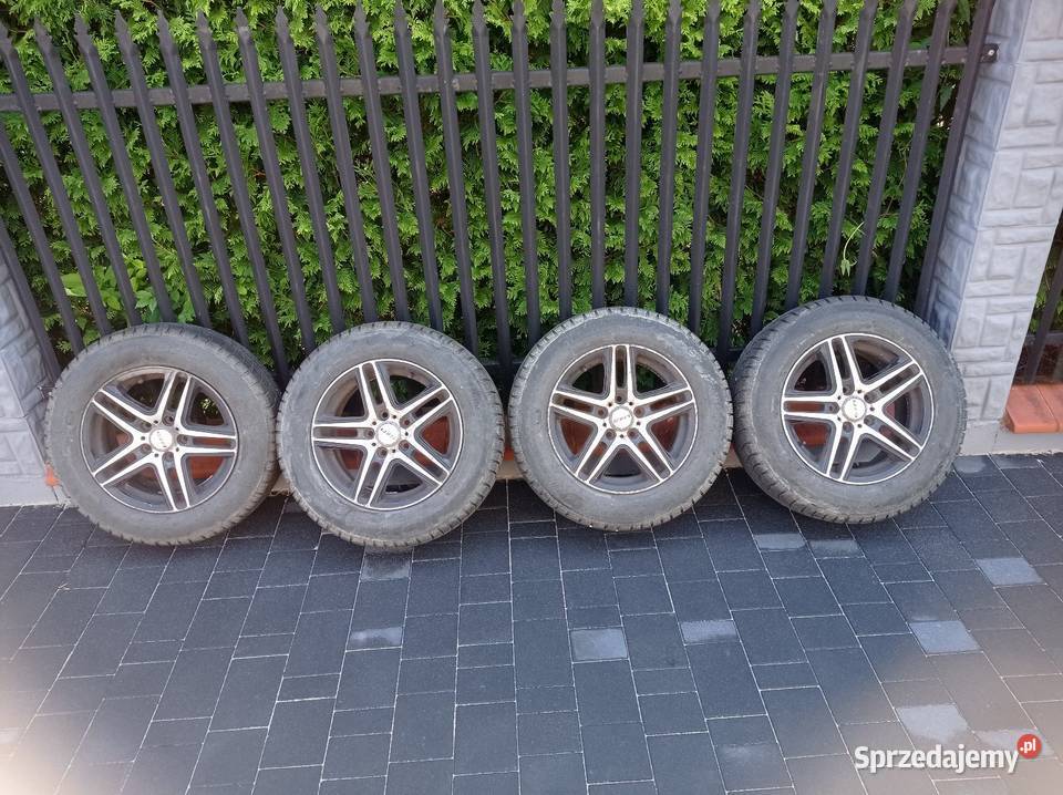 Komplet felg aluminiowych 5x112 15 z oponami Stary Sącz