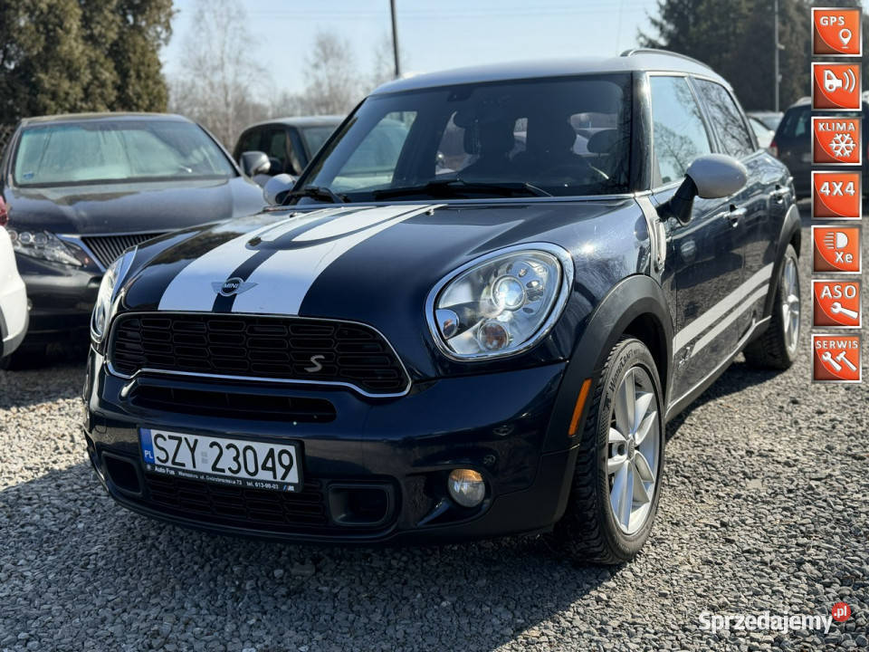 Mini Countryman 16 ALL4 4x4 Navi XENON panorama garażowany Łodygowice