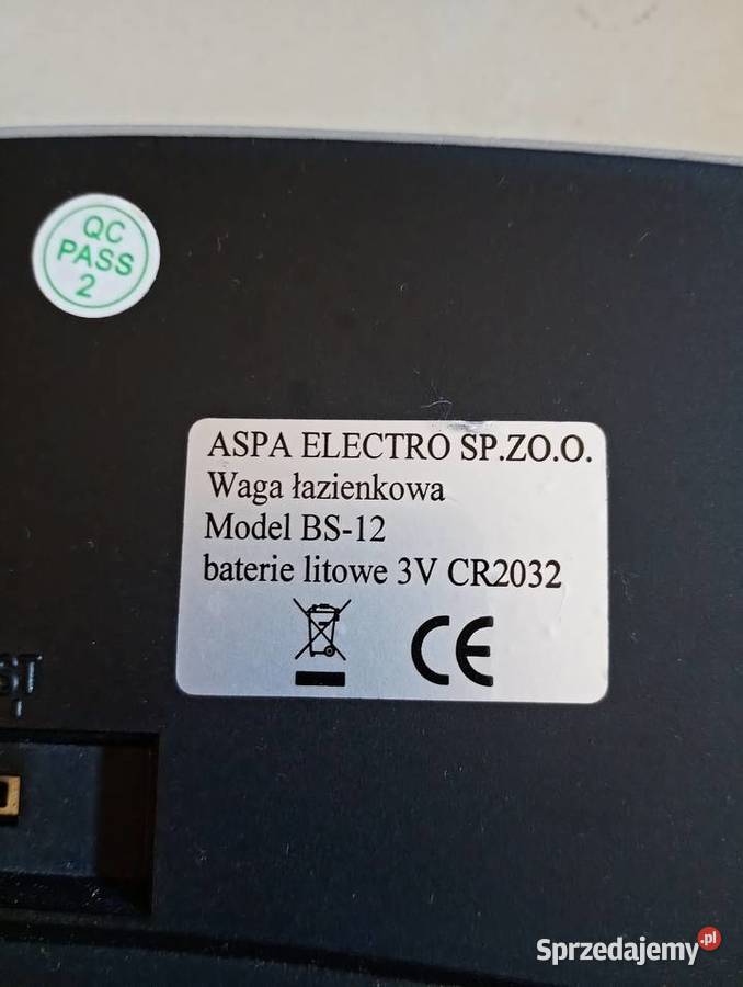 Waga łazienkowa Łucznik