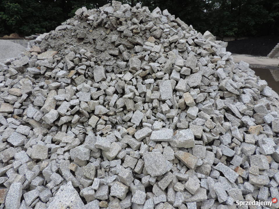 ODPAD GRANITOWY SZARY do Gabionów Małopolska Bobrek sprzedam