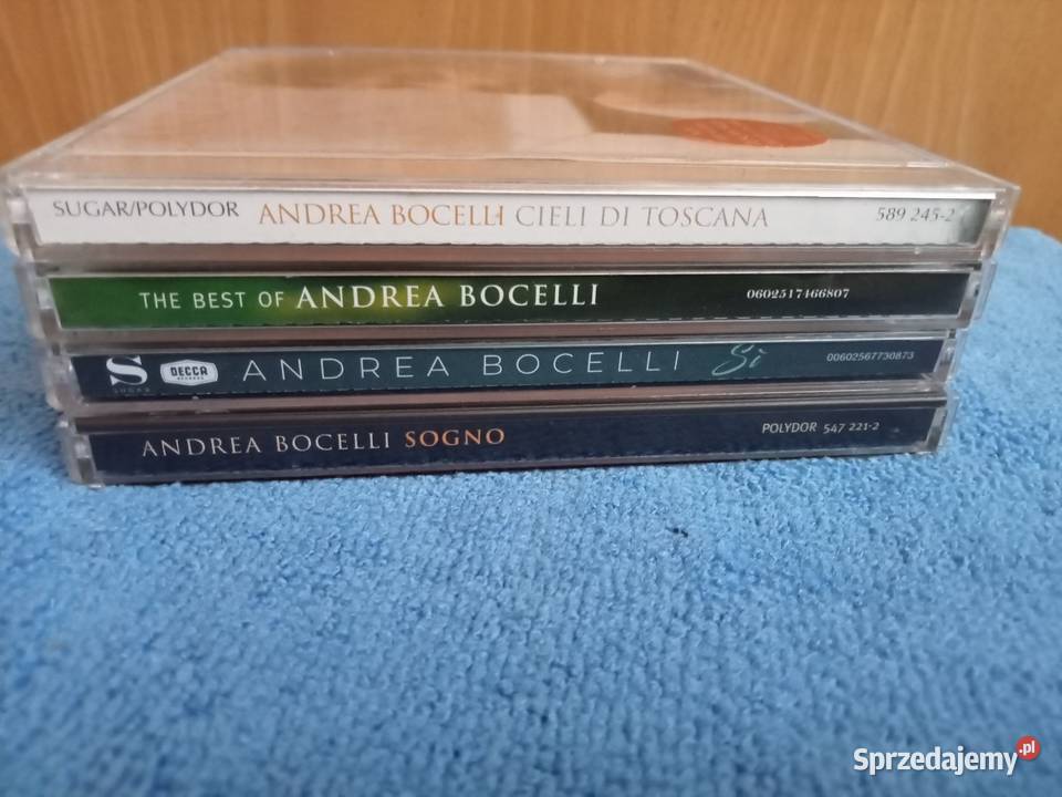 zestaw płyt cdandrea bocelli Nowy Tomyśl