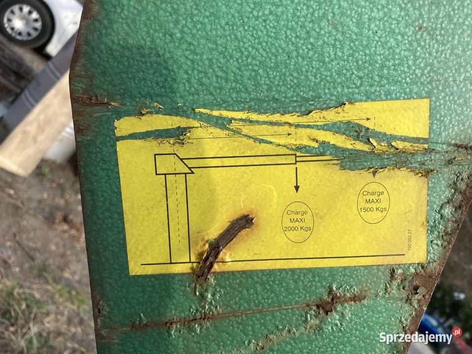 Ładowacz podnośnik big bag nieuszkodzony