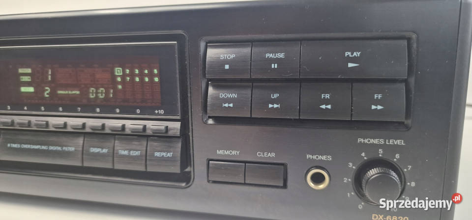 Onkyo DX 6820 DX6820 CD player odtwarzacz Odtwarzacze CD i MD wielkopolskie sprzedam