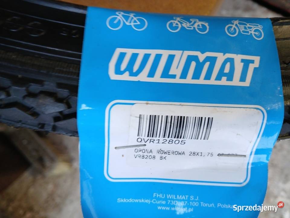 Nowa opona rowerowa 28 x 175 VRB208 zachodniopomorskie Resko